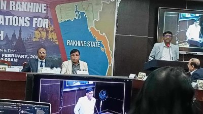 রাখাইন পরিস্থিতি নিয়ে কলোকিয়ামে বক্তা ও অতিথিরা
