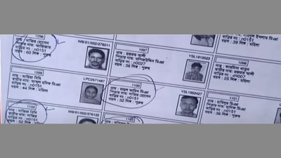 ভোটার তালিকা (ছবি: সংগৃহীত)