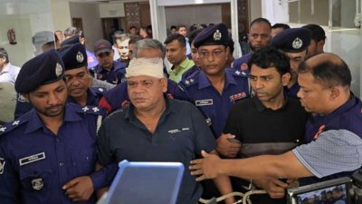 গ্রেফতার আরাফাত মামুন ও সহযোগী বিপ্লব বড়ুয়া