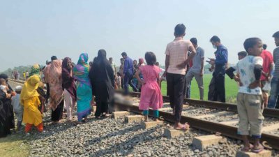 ট্রেনে কাটা পড়ে মারা যান একজন
