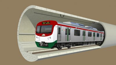 পাতাল মেট্রোরেল (প্রতীকী ছবি)