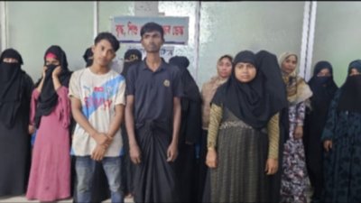 মালয়েশিয়ায় পাচারকালে ১৮ রোহিঙ্গা নাগরিক উদ্ধার
