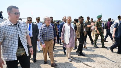 প্রধান উপদেষ্টা অধ্যাপক ড. মুহাম্মদ ইউনূস এবং জাতিসংঘ মহাসচিব অ্যান্তোনিও গুতেরেস কক্সবাজার পৌঁছেছেন