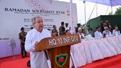বক্তব্য দিচ্ছেন আন্তোনিও গুতেরেস