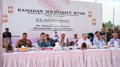 রোহিঙ্গা শিবিরে প্রধান উপদেষ্টা ও জাতিসংঘ মহাসচিব