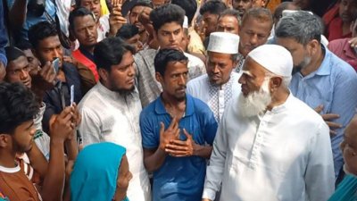 শনিবার সকালে শিশুটির বাড়িতে যান জামায়াতে ইসলামের আমির শফিকুর রহমান