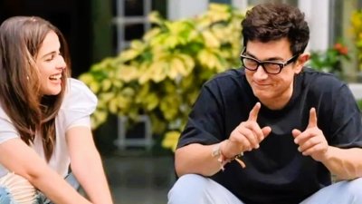 ‘সিতারে জামিন পার’ সিনেমায় জেনেলিয়া দেশমুখ ও আমির খান