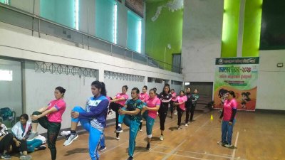প্রস্তুতি শুরু হয়েছে জাতীয় নারী কাবাডি দলের।