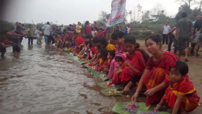 চৈত্র সংক্রান্তিতে পার্বত্য অঞ্চলে বিজু উৎসব (ফাইল  ফটো)