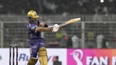 রাহানে কলকাতার ইনিংসে গতি বাড়ান