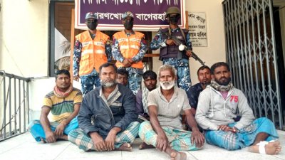 উদ্ধার সাত জেলে
