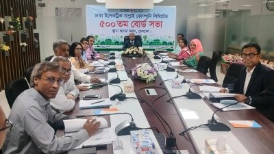 বোর্ড সভায় সদস্যরা
