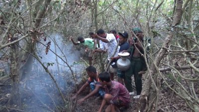 আগুন নেভাতে কাজ করছে বন বিভাগের ২০টি ও ফায়ার সার্ভিসের ১০টি ইউনিট