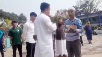 বিএনপি নেতার সঙ্গে সারজিস আলমের বাগবিতণ্ডা