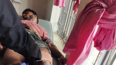 আহত ব‌্যক্তি