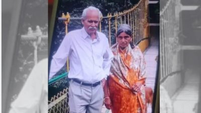 সাইবার প্রতারণার শিকার বৃদ্ধ দম্পতি। ফাইল ছবি: ইন্ডিয়া টুডে