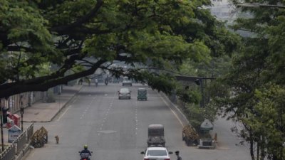 ফাঁকা ঢাকা (ছবি: সাজ্জাদ হোসেন)