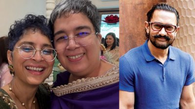 ঈদ উদযাপনে একসঙ্গে হয়েছিলেন আমির খানের সাবেক দুই স্ত্রী কিরণ রাও ও রীনা খান