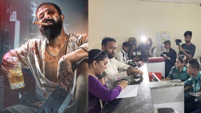 পাইরেসির হাত থেকে বাঁচাতে থানায় ‘বরবাদ’ টিম