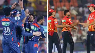 পাঞ্জাব ও লখনউর ম্যাচ রাতে