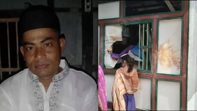 মৎস্যচাষি ইউনুস সরদার ও তার বাড়ি