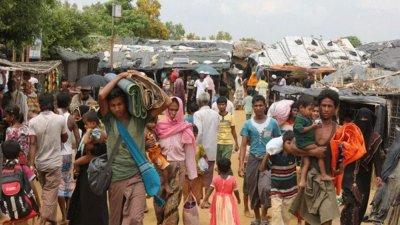 কক্সবাজারে ক্যাম্পে আশ্রিত রোহিঙ্গা  জনগোষ্ঠী (ফাইল ফটো)