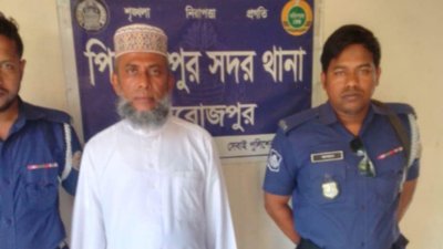 গ্রেফতার মাদ্রাসা শিক্ষক