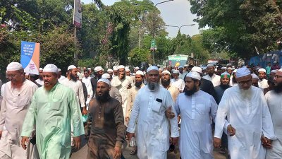 যমুনার পথে ইসলামী আন্দোলনের নেতাকর্মীরা