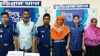 জান্নাতির বাবা, মা ও চাচি