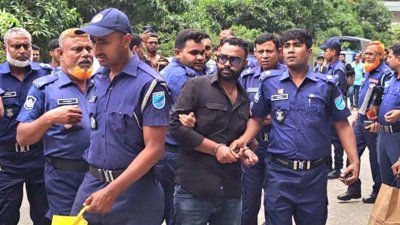 গ্রেফতার ছাত্রলীগ নেতা মীর ওয়াছেদুল হক তানজিল