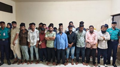 গ্রেফতার আসামিরা