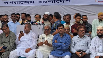 সমাবেশে জয়নুল আবদিন ফারুক
