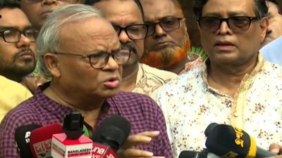 কথা বলছেন রুহুল কবির রিজভী