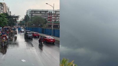 রাজধানীর কোথাও বৃষ্টি হচ্ছে, আবার কোথাও আকাশ মেঘাচ্ছন্ন