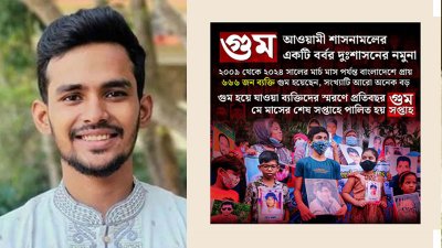 আসিফ মাহমুদ সজীব ভূঁইয়া ও তার পোস্ট করা ফটোকার্ড