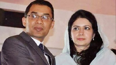 তারেক রহমান ও তার স্ত্রী ডা. জোবাইদা রহমান
