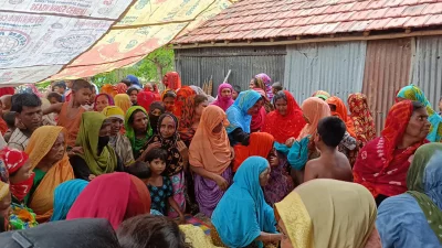এ ঘটনায় এলাকায় শোকের ছায়া নেমে এসেছে