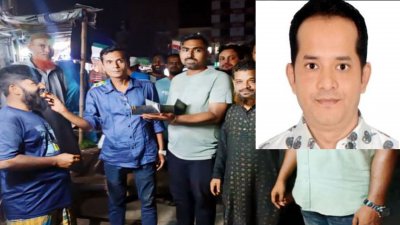 হত্যা মামলার আসামি রিপনুল গ্রেফতারের খবরে চুয়াডাঙ্গায় মিষ্টি বিতরণ