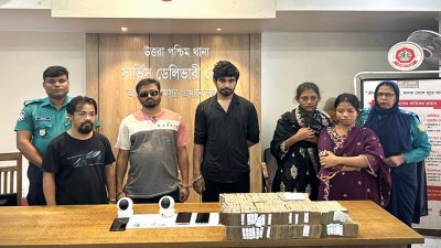গ্রেফতার ব্যক্তিরা