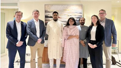 ঢাকায় নিযুক্ত সুইডেন, নরওয়ে ও ডেনমার্ক দূতাবাসের প্রতিনিধিদলের সঙ্গ এনসিপি’র প্রতিনিধিদল