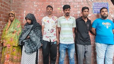 কারাদণ্ড পাওয়া ব্যক্তিরা