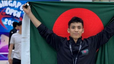 সিঙ্গাপুরে জিমন্যাস্টিকসে দ্বিতীয় দিনেও বাংলাদেশের সাফল্য