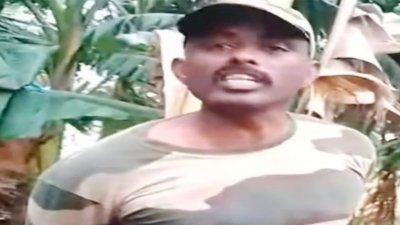 আটক বিএসএফ সদস্য শ্রী গণেশ