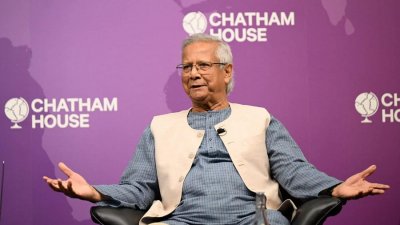 প্রশ্নোত্তর পর্বে কথা বলছেন অন্তর্বর্তী সরকারের প্রধান উপদেষ্টা অধ্যাপক ড. মুহাম্মদ ইউনূস