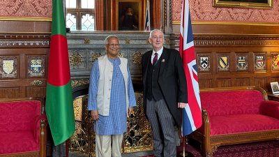 প্রধান উপদেষ্টা ও ব্রিটেনের স্পিকার