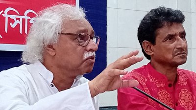 মতবিনিময় সভায় কমরেড রুহিন হোসেন প্রিন্স