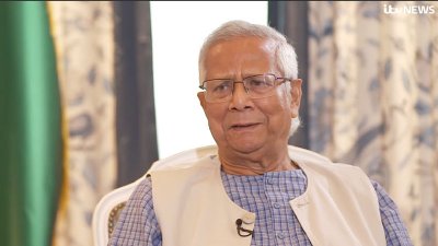 আইটি‌ভি‌কে সাক্ষাৎকার দিচ্ছেন প্রধান উপদেষ্টা ড. মুহাম্মদ ইউনূস