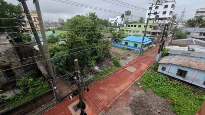 ময়মনসিংহে বৃষ্টি