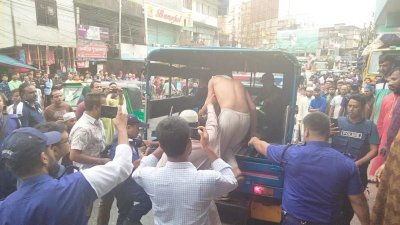 ছাত্রলীগ নেতাকে পিটিয়ে পুলিশে দেওয়া হয়েছে