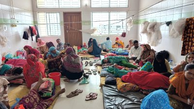 হাসপাতালে ভর্তি ডেঙ্গু রোগী